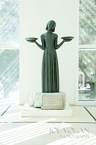 Bird Girl Statue, Telfair Museum, Jepson Center, Savannah, Georg